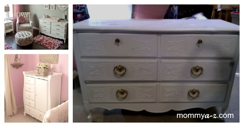 dresser, vintage dresser, thrift store dresser