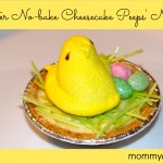 Easter, Easy No-bake Cheesecake, Peeps Nest, Easter Mini Cheesecake
