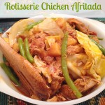Filipino dish, Filipino recipe, Filipino Chicken Afritada, Rotisserie Chicken meal, easy Filipino dish, easy filipino recipe