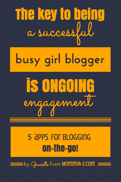 busy girl blogging tip