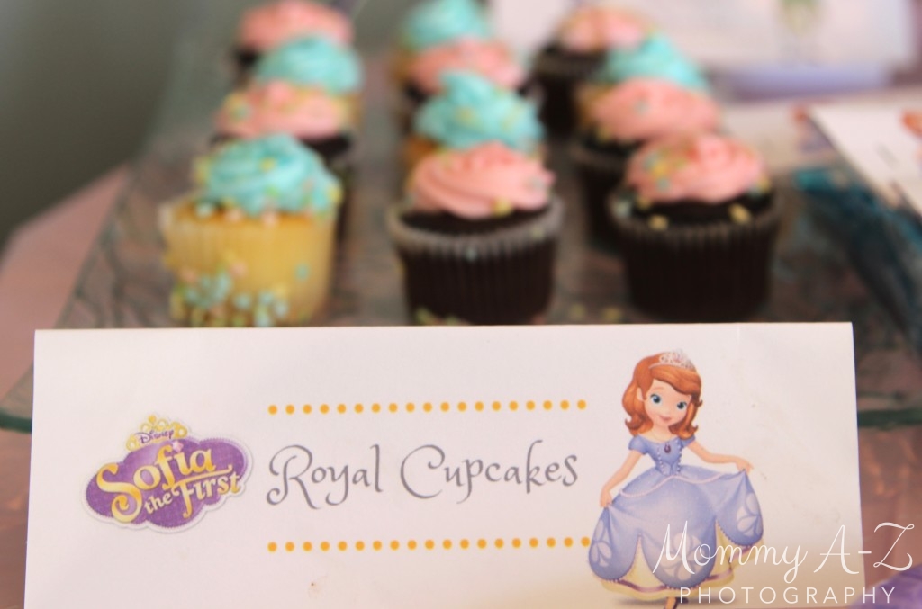 Sofia the First Birthday Food Labels