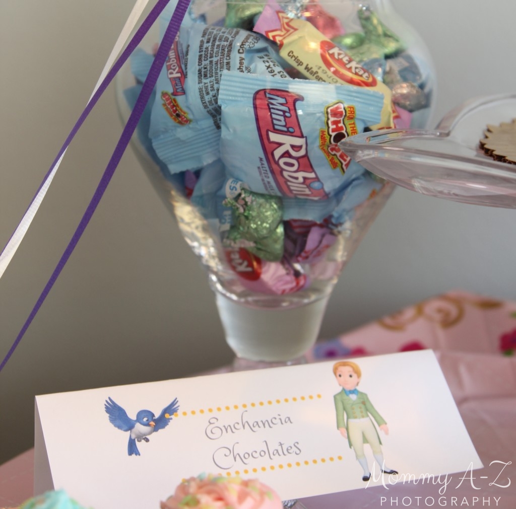 Sofia the First Birthday Food Labels