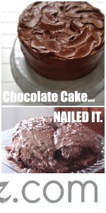 chocolate cake, nailed it, pinterest meme