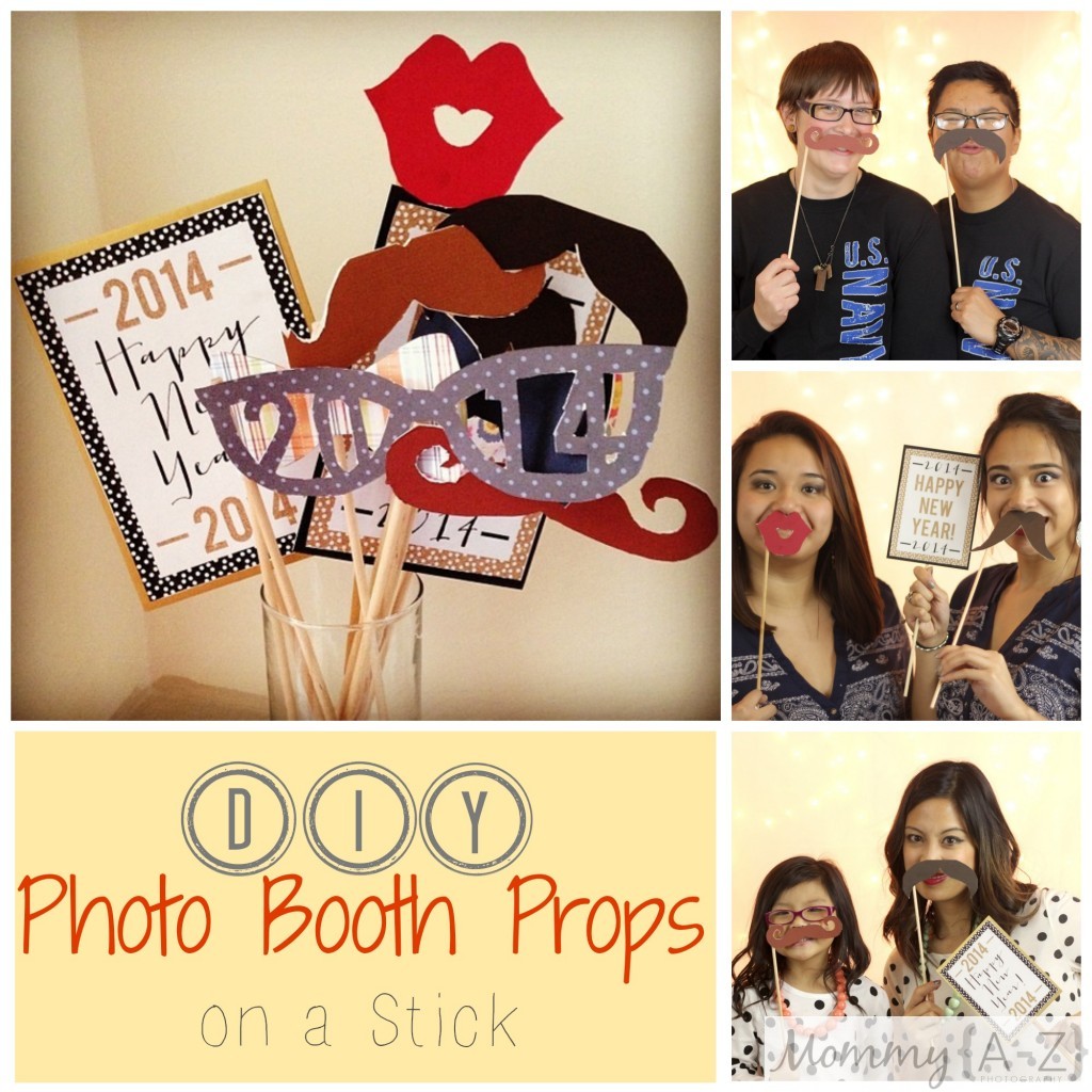 {DIY} Photo Booth Props on a Stick