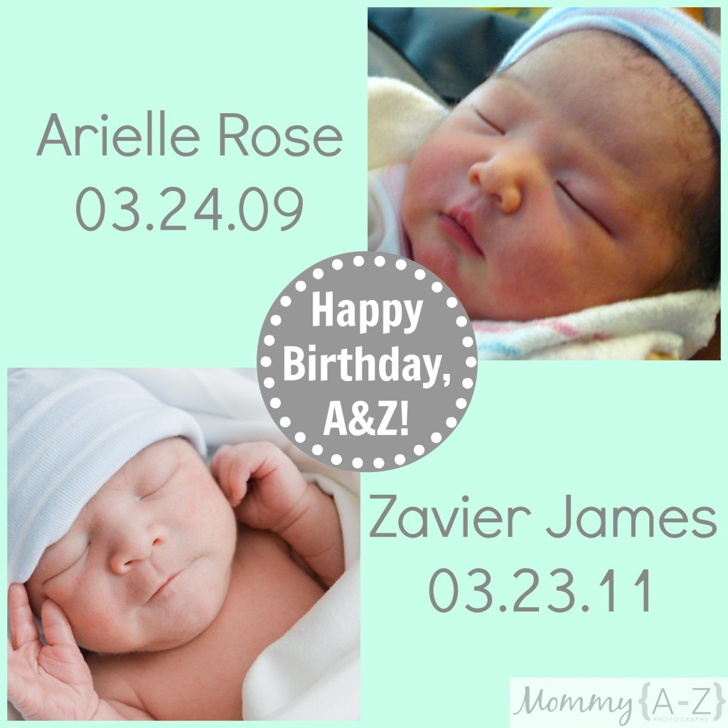 Celebrating together: Happy Birthday, A&Z!