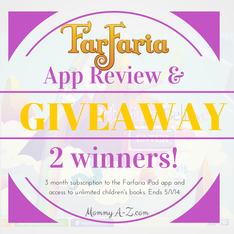 {Review + Giveaway} Farfaria App for iPad