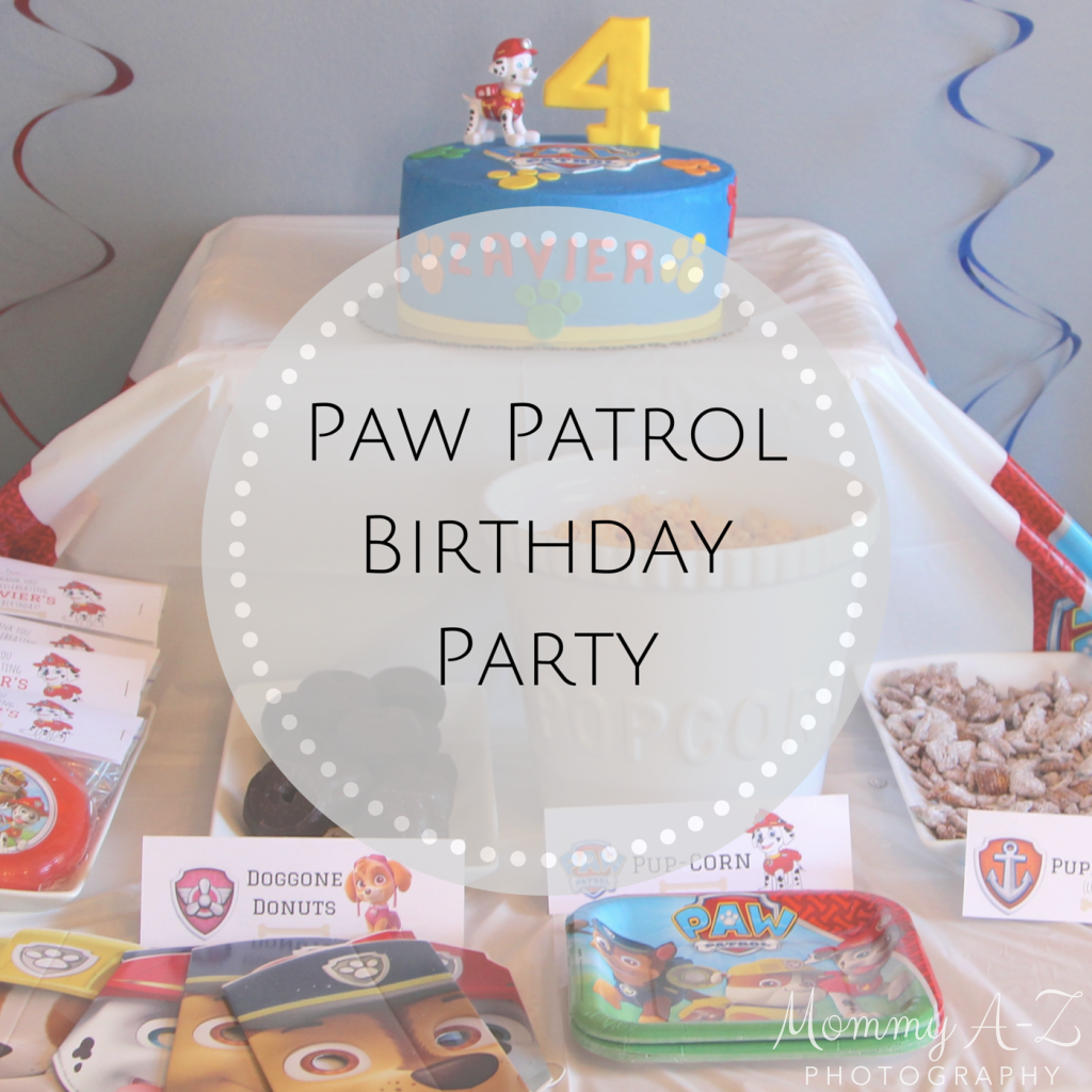 Paw Patrol Birthday Party